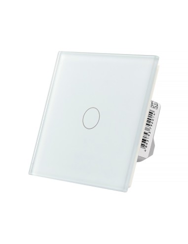 Włącznik dotykowy pojedynczy Livolo WiFi (EC) Biały