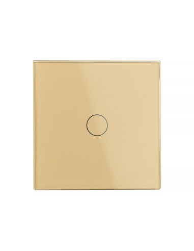 Włącznik dotykowy pojedynczy Livolo WiFi (EC) Złoty
