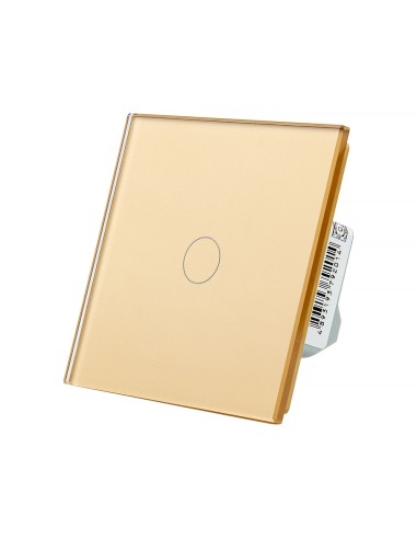 Włącznik dotykowy pojedynczy Livolo WiFi (EC) Złoty