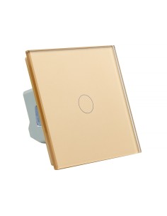 Włącznik dotykowy pojedynczy Livolo WiFi (EC) Złoty