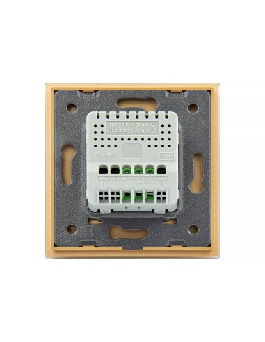 Włącznik dotykowy pojedynczy Livolo WiFi (EC) Złoty