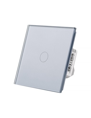 Włącznik dotykowy pojedynczy Livolo WiFi (EC) Szary
