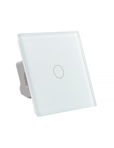 Włącznik dotykowy pojedynczy schodowo-krzyżowy Livolo WiFi (EC) Biały