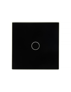 Włącznik dotykowy pojedynczy schodowo-krzyżowy Livolo WiFi (EC) Czarny