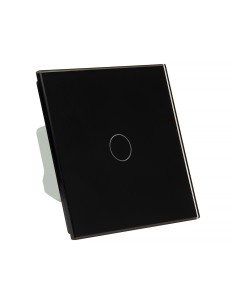 Włącznik dotykowy pojedynczy schodowo-krzyżowy Livolo WiFi (EC) Czarny