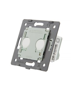 Włącznik dotykowy podwójny schodowo-krzyżowy Livolo WiFi (EC) Biały