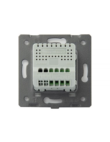 Włącznik dotykowy pojedynczy schodowo-krzyżowy Livolo WiFi (EC) Szary