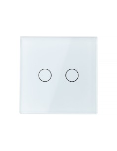 Włącznik dotykowy podwójny Livolo WiFi (EC) Biały