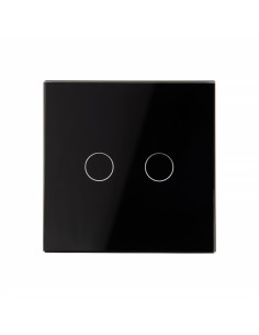 Włącznik dotykowy podwójny Livolo WiFi (EC) Czarny