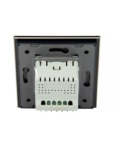 Włącznik dotykowy podwójny Livolo WiFi (EC) Czarny