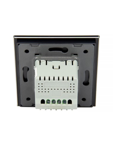 Włącznik dotykowy podwójny Livolo WiFi (EC) Czarny