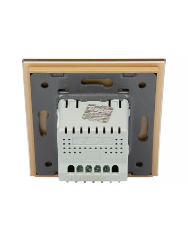 Włącznik dotykowy podwójny Livolo WiFi (EC) Złoty