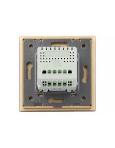 Włącznik dotykowy podwójny Livolo WiFi (EC) Złoty