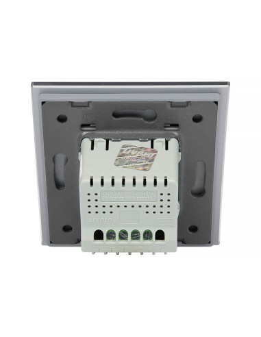 Włącznik dotykowy podwójny Livolo WiFi (EC) Szary