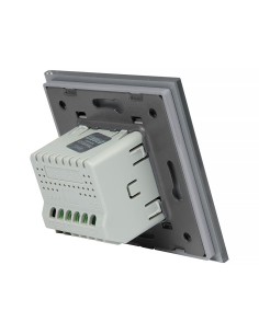 Włącznik dotykowy podwójny Livolo WiFi (EC) Szary