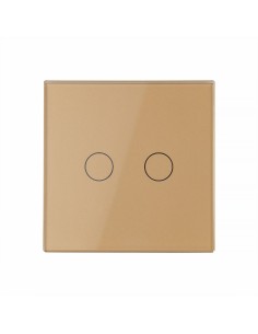 Włącznik dotykowy roletowy WiFi (EC) LIVOLO VL-C702WEC Złoty