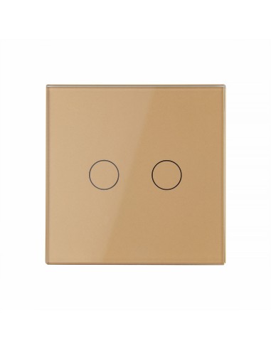 Włącznik dotykowy roletowy WiFi (EC) LIVOLO VL-C702WEC Złoty