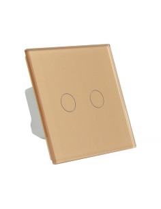 Włącznik dotykowy roletowy WiFi (EC) LIVOLO VL-C702WEC Złoty