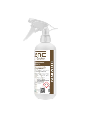 Glanc Kominki 0,5l - płyn do czyszczenia szyb kominkowych