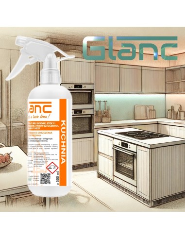 Glanc Kuchnia 0,5l - środek czyszczący do blatów i szafek kuchennych