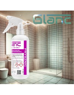 Glanc Prysznic 0,5l - profesjonalny płyn do czyszczenia kabin prysznicowych