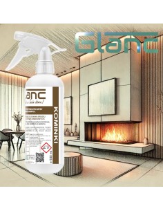 Glanc Kominki 0,5l - płyn do czyszczenia szyb kominkowych