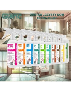 Zestaw Glanc Czysty Dom Ultra Plus - 10 produktów