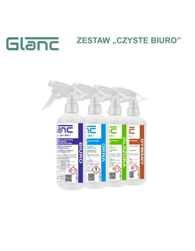 Zestaw Czyste Biuro marki Glanc - 4 produkty