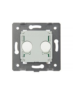 Włącznik dotykowy podwójny impulsowy LIVOLO VL-C702IH Biały