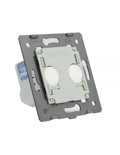 Włącznik dotykowy podwójny impulsowy LIVOLO VL-C702IH Biały