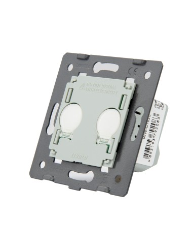 Włącznik dotykowy ośmiokrotny (1+1+2+2+2) LIVOLO VL-C7011222 Szary