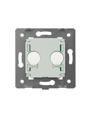 Włącznik dotykowy sześciokrotny (1+2+1+2) LIVOLO VL-C701212 Szary