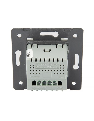 Włącznik dotykowy pięciokrotny (1+1+1+2) LIVOLO VL-C701112 Szary