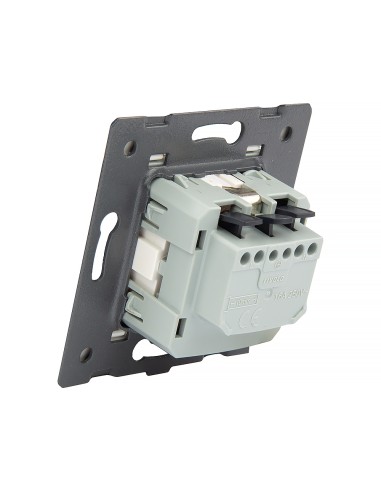 Gniazdo 230V 16A z włącznikiem dotykowym potrójnym LIVOLO 70111G Biały