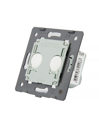 Moduł podwójnego włącznika dotykowego impulsowego bez żyły N LIVOLO WW-C702H