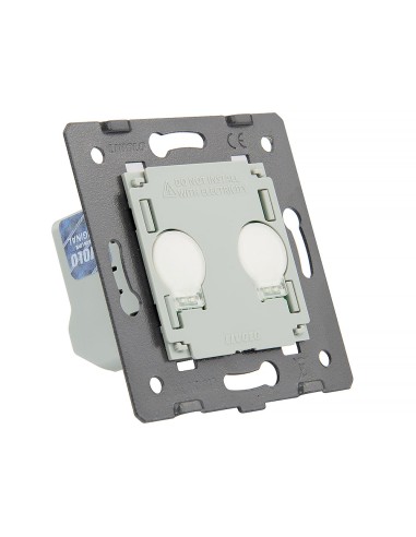 Moduł podwójnego włącznika dotykowego impulsowego bez żyły N LIVOLO WW-C702H