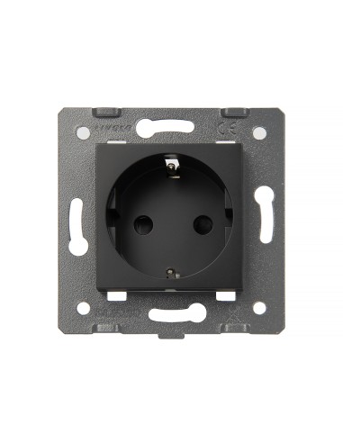 Gniazdo 5x230V 16A LIVOLO Czarny