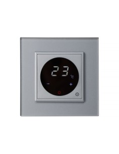 Termostat LIVOLO WiFi EC + Ramka pojedyncza Szary