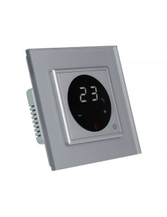 Termostat LIVOLO WiFi EC + Ramka pojedyncza Szary