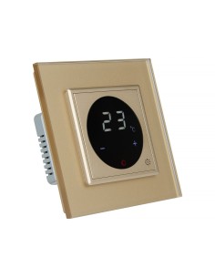 Termostat LIVOLO WiFi EC + Ramka pojedyncza Złoty