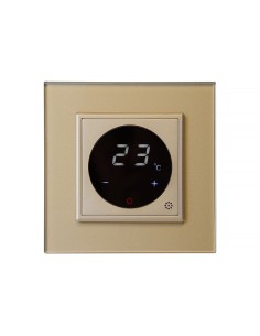 Termostat LIVOLO WiFi EC + Ramka pojedyncza Złoty