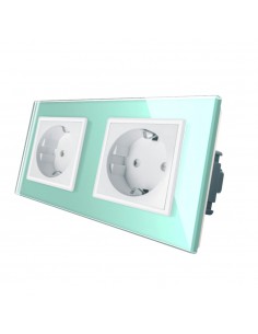 Gniazdo podwójne 2x230V 16A...