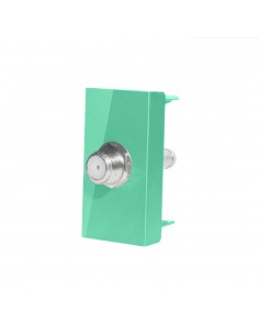 Moduł gniazda satelitarnego Zielony