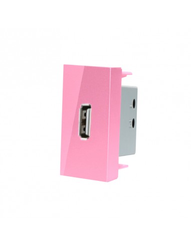 Moduł Ładowarki USB Różowy