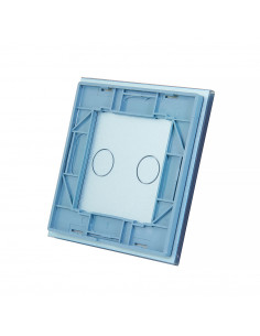 Podwójny panel szklany LIVOLO 702  Niebieski