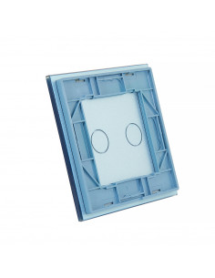 Podwójny panel szklany LIVOLO 702  Niebieski