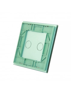 Podwójny panel szklany LIVOLO 702  Zielony