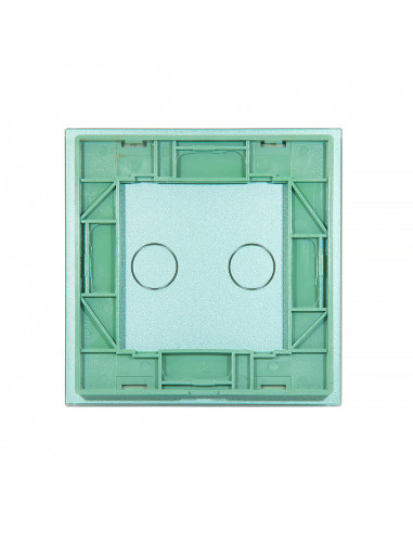 Podwójny panel szklany LIVOLO 702  Zielony