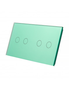 panel szklany LIVOLO 7022 Zielony