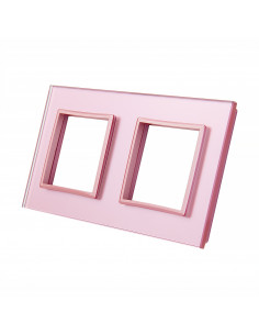 Ramka podwójna różowa GPF-2-67